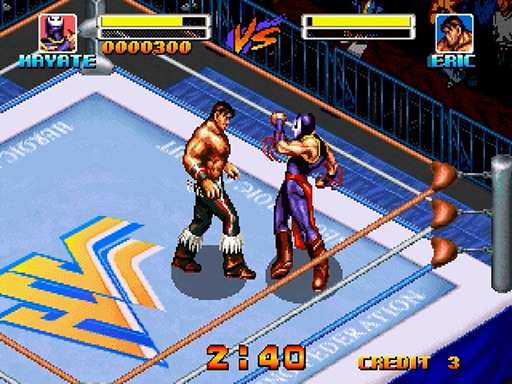 Fire Pro Gaiden: Blazing Tornado screenshot 3 for Sega Saturn